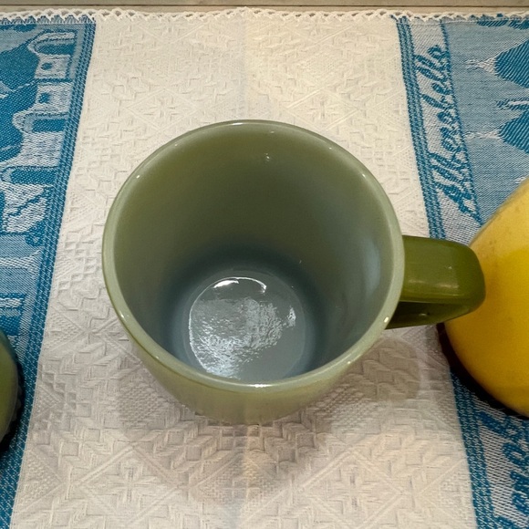 Vintage Anchor Hocking Fire King Ware coffee cups Made in USA  Set of 3 - Picture 5 of 13